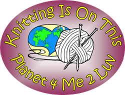 Knitting is on This Planet because nothing says I LOVE YOU 
						like a hand-made gift!