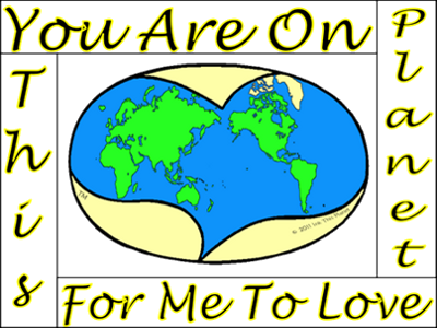 Adorable luv sayings on maternity clothes for mother or mom and a cute 
				gift featuring an awesome blue and green earth graphic.