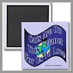 Cats Are Kinetic Buttons