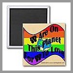 Lesbians Are Kinetic Fridge Magnet