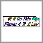 Lesbians Are Grounded Bumper Sticker