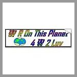 Lesbians Are Grounded Bumper Sticker